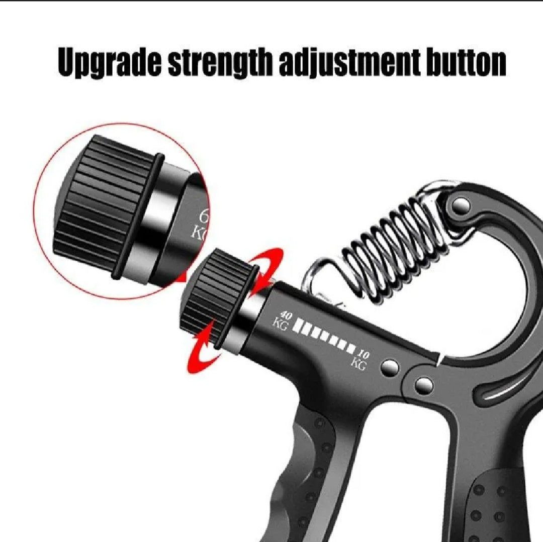 Adjustable Hand Grip Strengthener [ Forearm & Finger Trainer ]